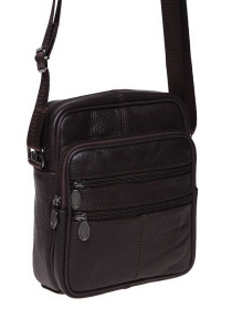 Кросс-боди Borsa Leather модель K14012-brown Фото