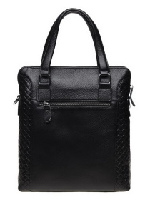 Мессенджер Borsa Leather модель k19117-2-black Фото