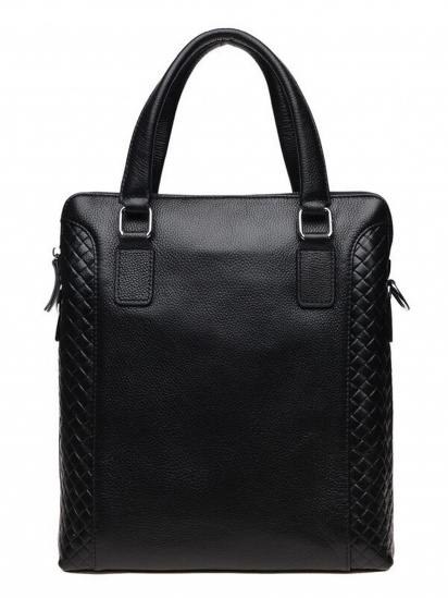 Мессенджер Borsa Leather модель k19117-2-black — фото - INTERTOP
