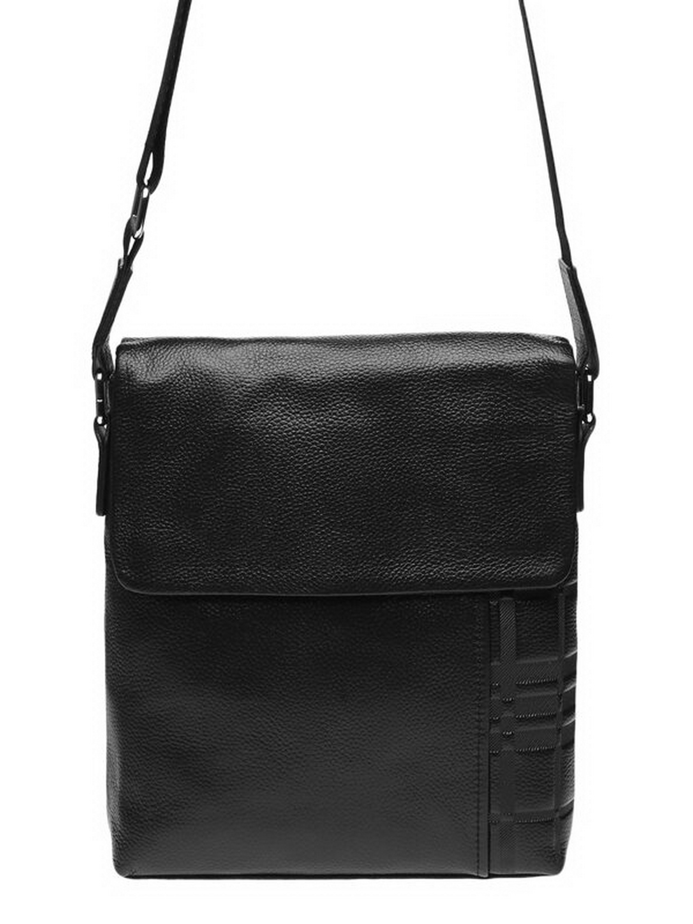 Кросс-боди Borsa Leather модель k19137-black Фото
