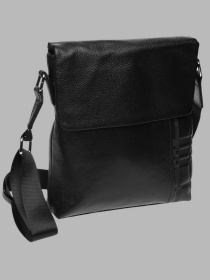 Кросс-боди Borsa Leather модель k19137-black Фото
