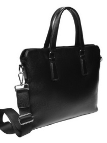 Портфель Borsa Leather модель k19152-1-black Фото