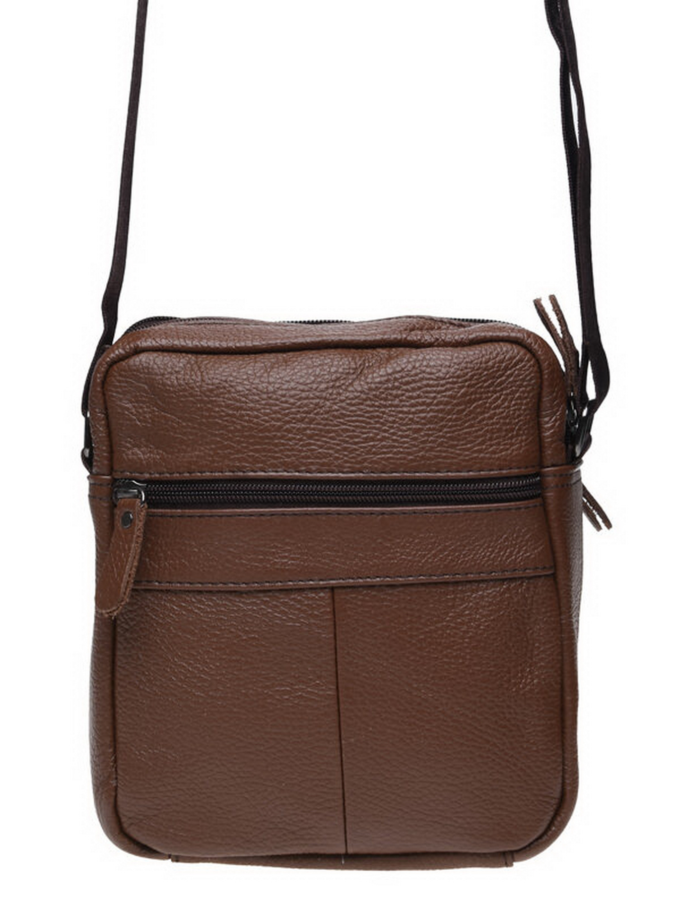 Мессенджер Borsa Leather модель K11029-brown Фото