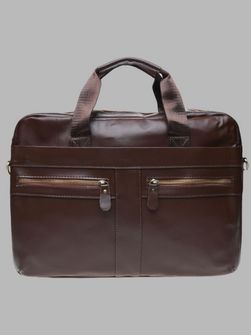 Портфель Borsa Leather модель K11120-brown Фото
