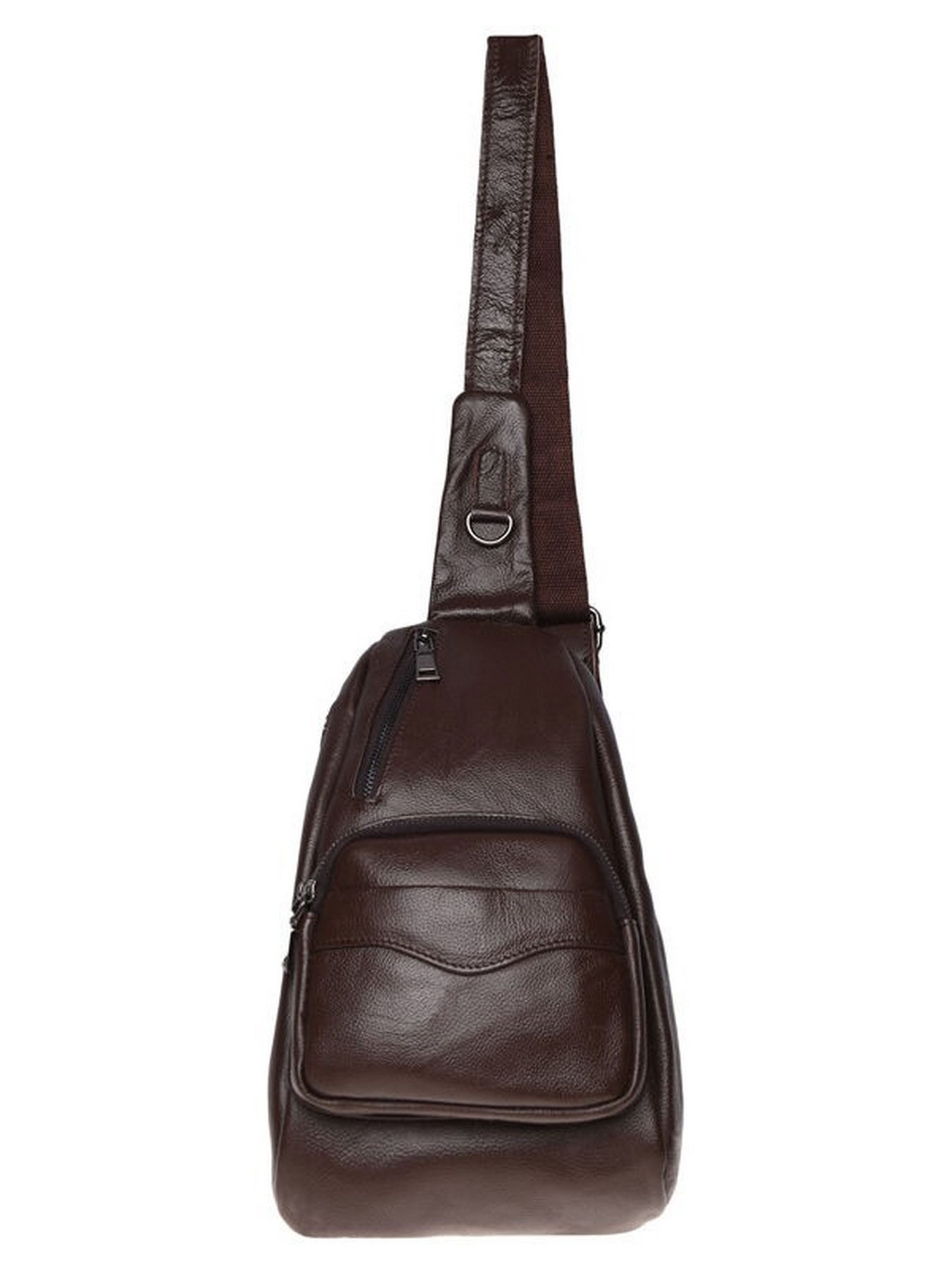 Повсякденний рюкзак Borsa Leather модель K1029-brown Фото
