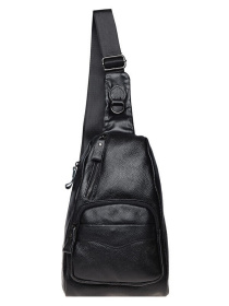 Рюкзак Borsa Leather модель K1029-black Фото