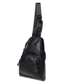 Повсякденний рюкзак Borsa Leather модель K1029-black Фото