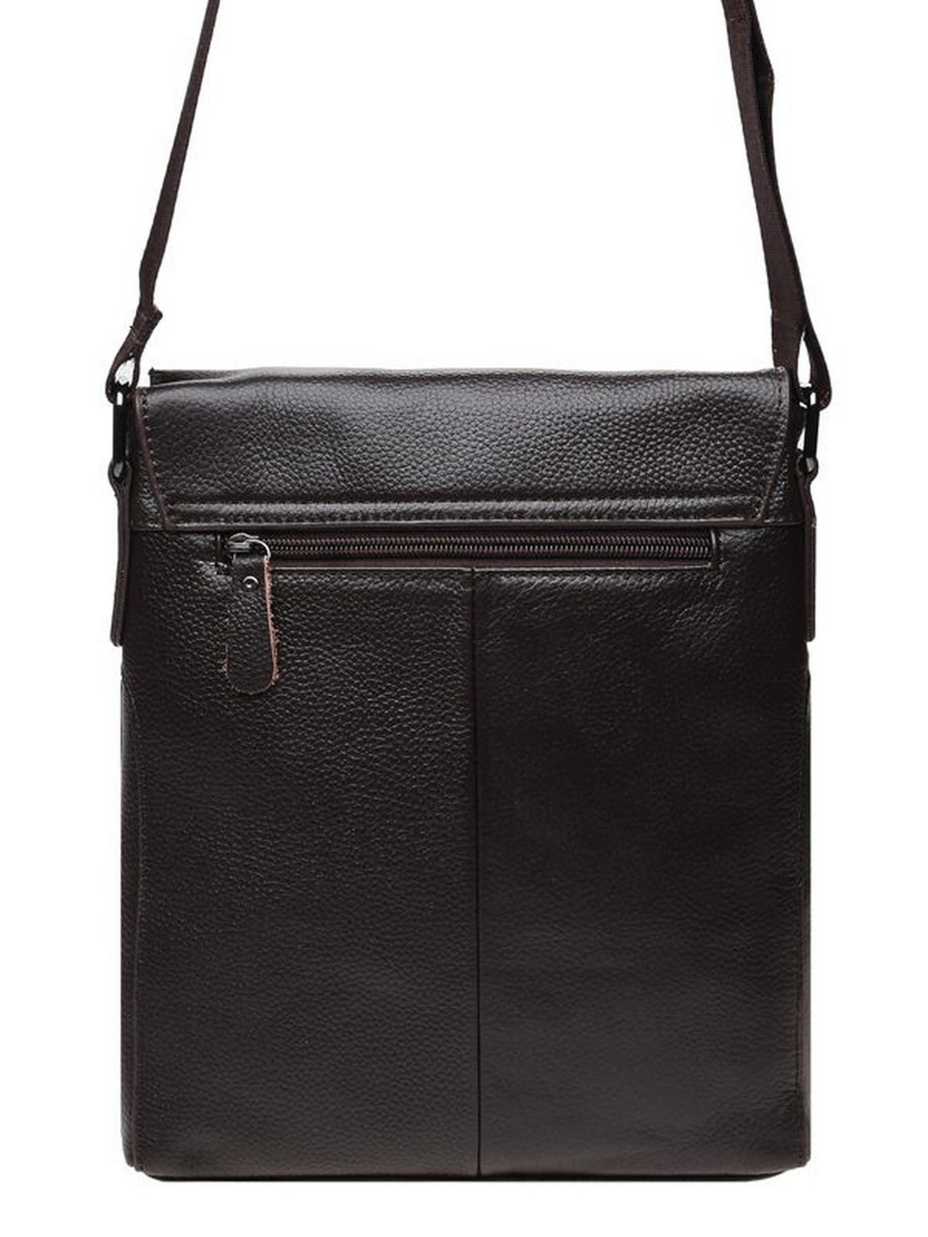 Мессенджер Borsa Leather модель K18168-brown Фото