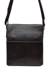 Мессенджер Borsa Leather модель K18168-brown Фото