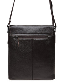 Мессенджер Borsa Leather модель K18168-brown Фото