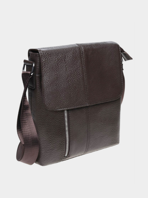Мессенджер Borsa Leather модель K15103-brown Фото
