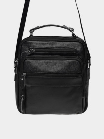 Мессенджер Borsa Leather модель K15112-black Фото