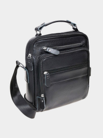 Мессенджер Borsa Leather модель K15112-black Фото