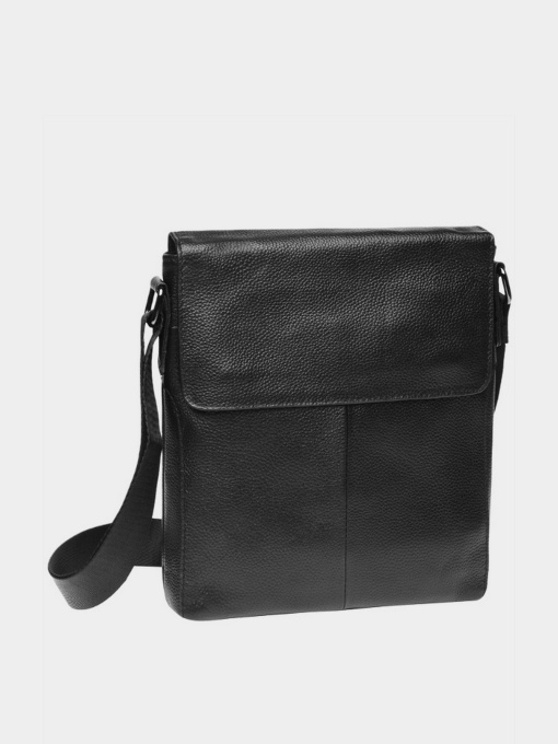 Мессенджер Borsa Leather модель K18168-black Фото