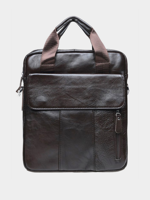 Мессенджер Borsa Leather модель K18863-brown Фото