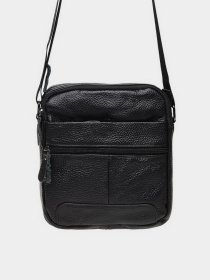Мессенджер Borsa Leather модель K11030-black Фото