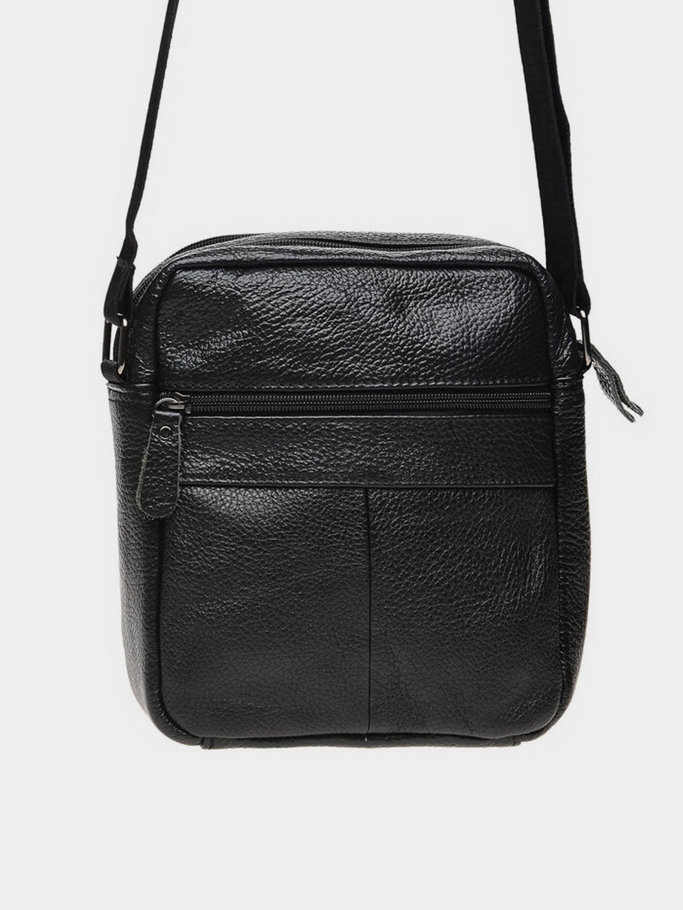 Мессенджер Borsa Leather модель K11027-black Фото