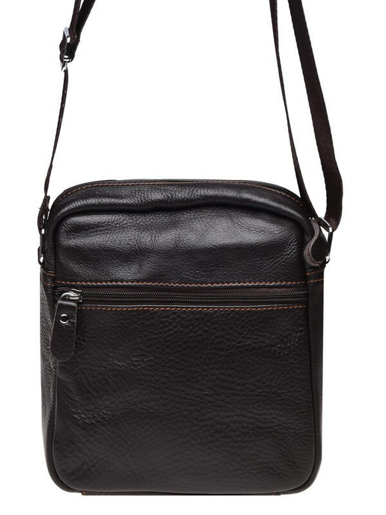 Мессенджер Borsa Leather модель K11027-d.brown Фото