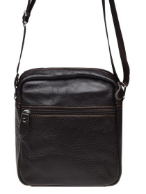 Мессенджер Borsa Leather модель K11027-d.brown Фото