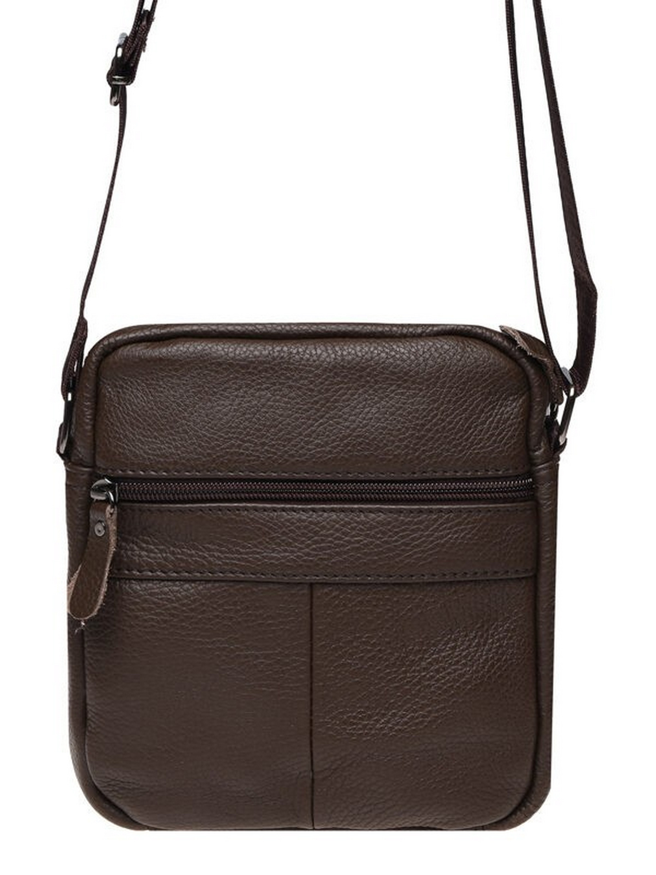 Мессенджер Borsa Leather модель K11027-brown Фото