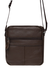 Мессенджер Borsa Leather модель K11027-brown Фото