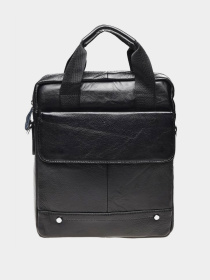 Мессенджер Borsa Leather модель K18859-black Фото