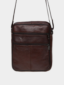 Мессенджер Borsa Leather модель K18450-brown Фото