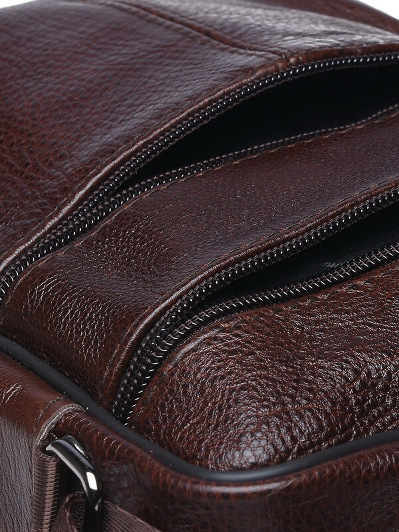 Мессенджер Borsa Leather модель K18450-brown Фото