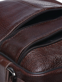 Мессенджер Borsa Leather модель K18450-brown Фото