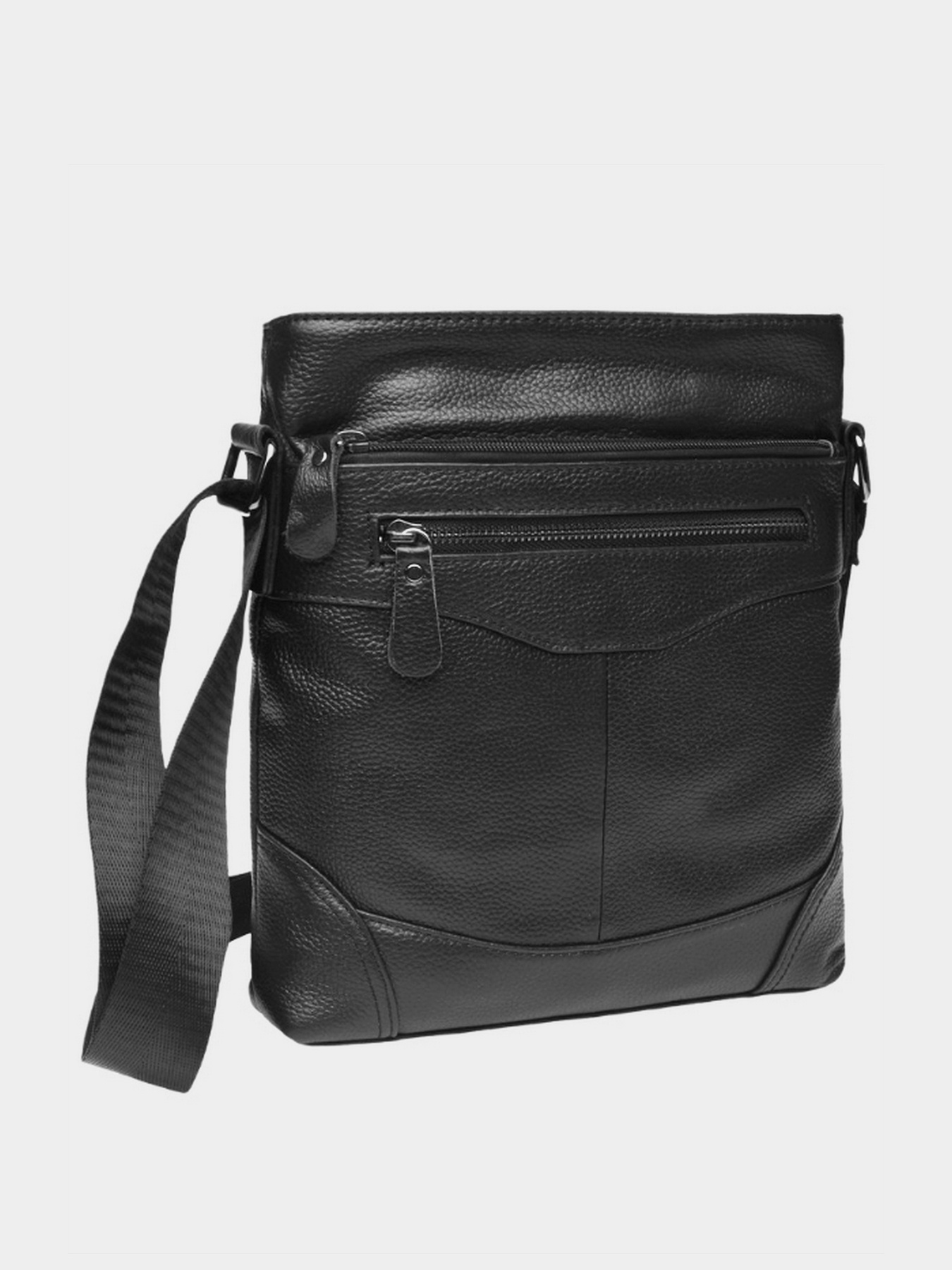 Мессенджер Borsa Leather модель K17801-black Фото