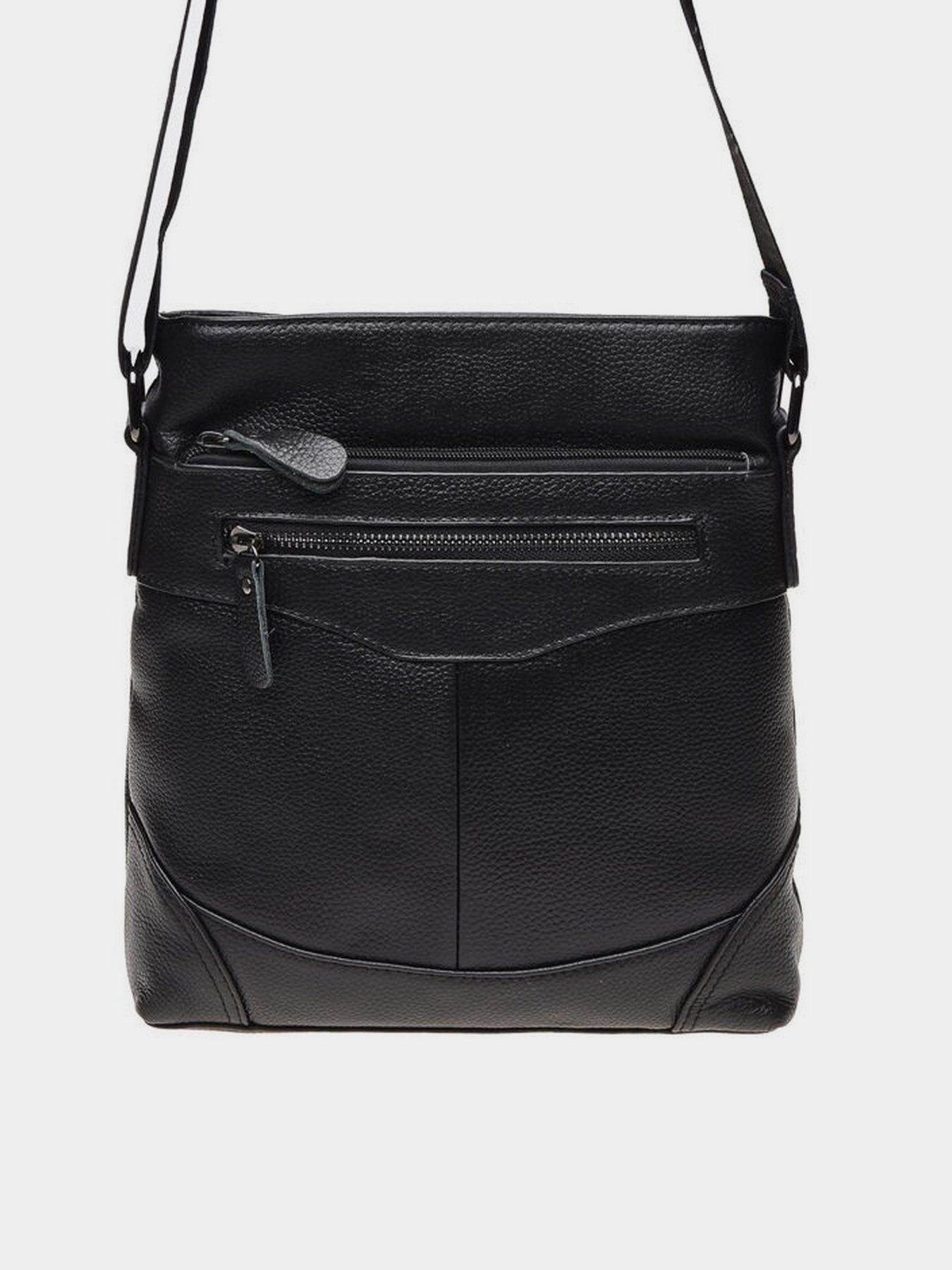 Мессенджер Borsa Leather модель K17801-black Фото