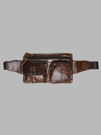 Поясная сумка Keizer модель k1886-brown Поясная сумка Keizer модель k1886-brown Фото