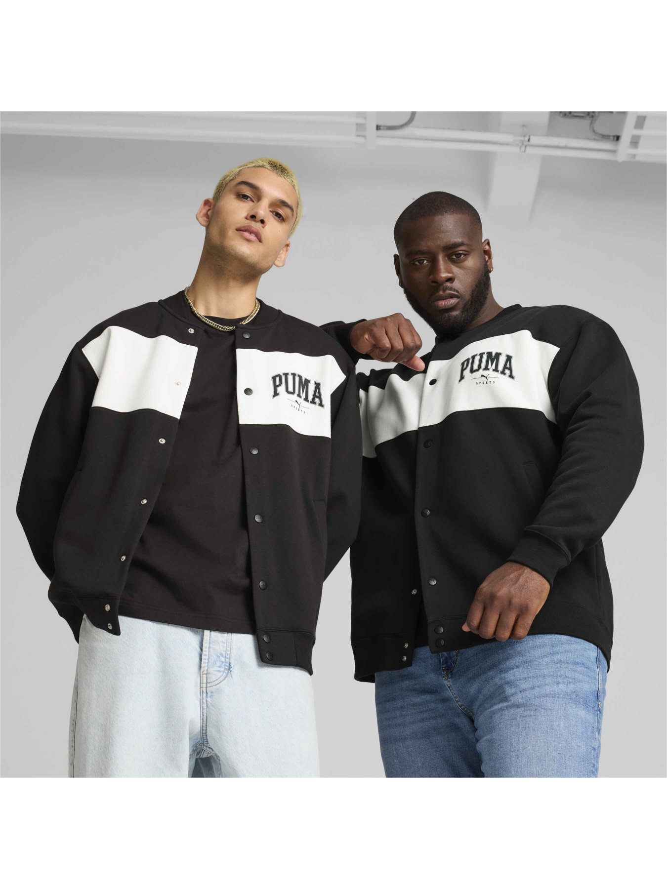 Бомбер PUMA Squad Bomber Jacket модель 681798 Фото