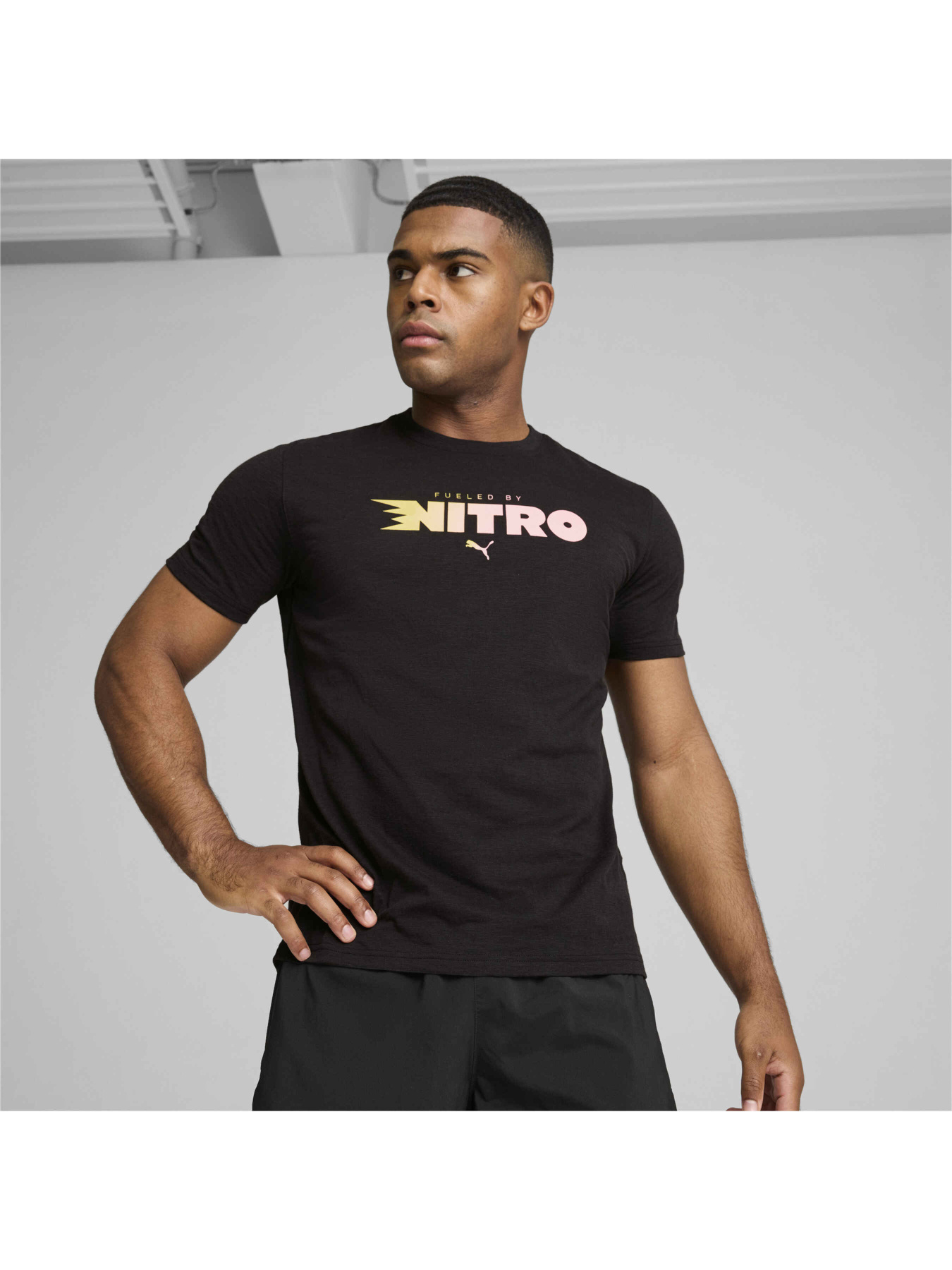 Футболка PUMA Men’s Graphic Run Nitro Tee модель 525858 Фото