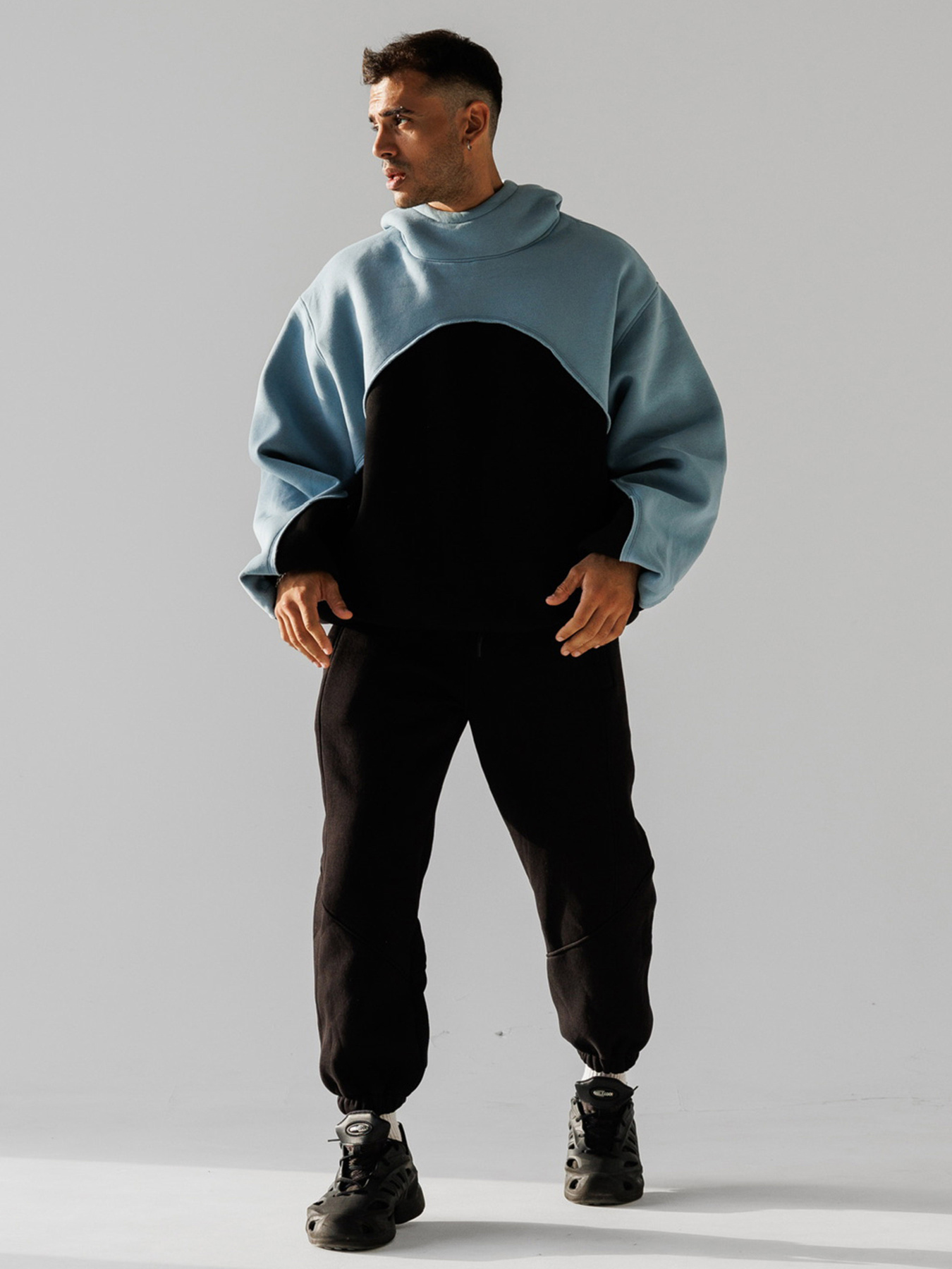 Худі IJ модель hoodie-wave-black Худі IJ модель hoodie-wave-black Фото