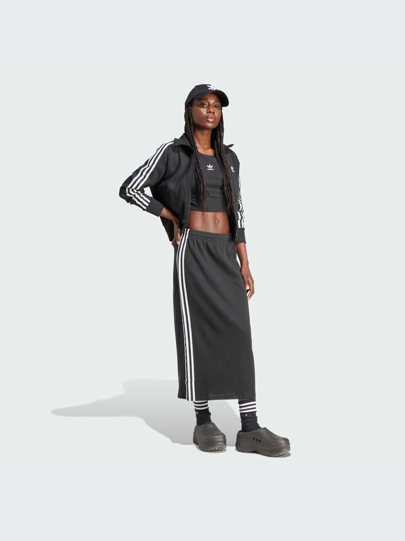 Юбка миди Adidas Adicolor модель IY7279 Фото