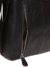 Мессенджер Borsa Leather модель 1t15502m-brown Фото