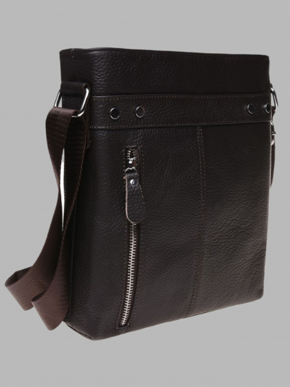 Мессенджер Borsa Leather модель 1t15502m-brown - фото