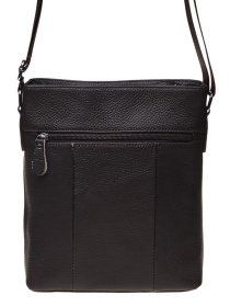 Мессенджер Borsa Leather модель 1t15502m-brown Фото