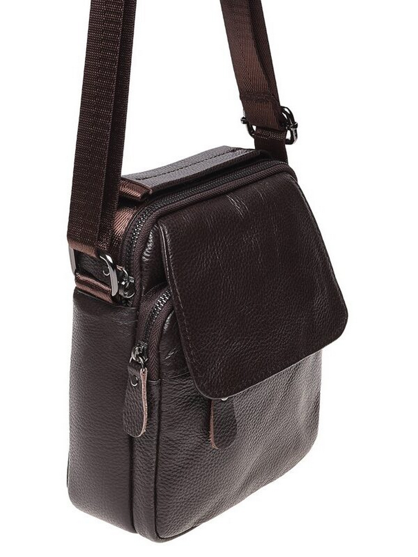 Кросс-боди Keizer модель K11105-brown Кросс-боди Keizer модель K11105-brown Фото