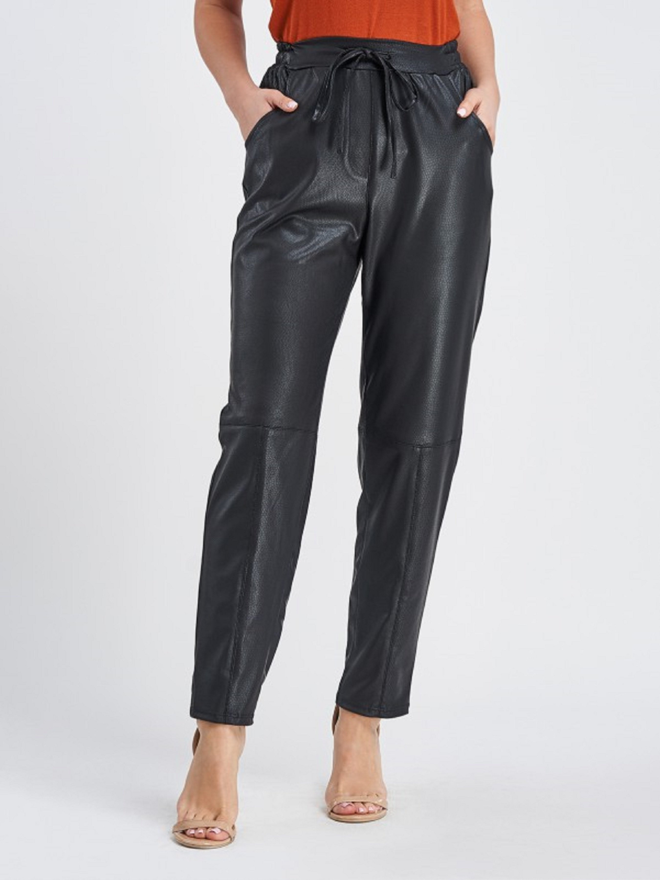 Брюки повседневные ISSA Plus модель 11314_черный Фото