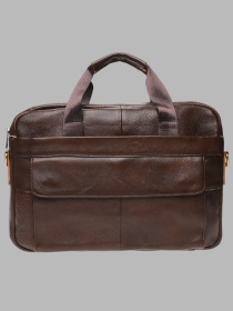 Портфель Borsa Leather модель 1t9036-brown Портфель Borsa Leather модель 1t9036-brown Фото