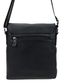 Мессенджер Borsa Leather модель 1t0013-black Фото
