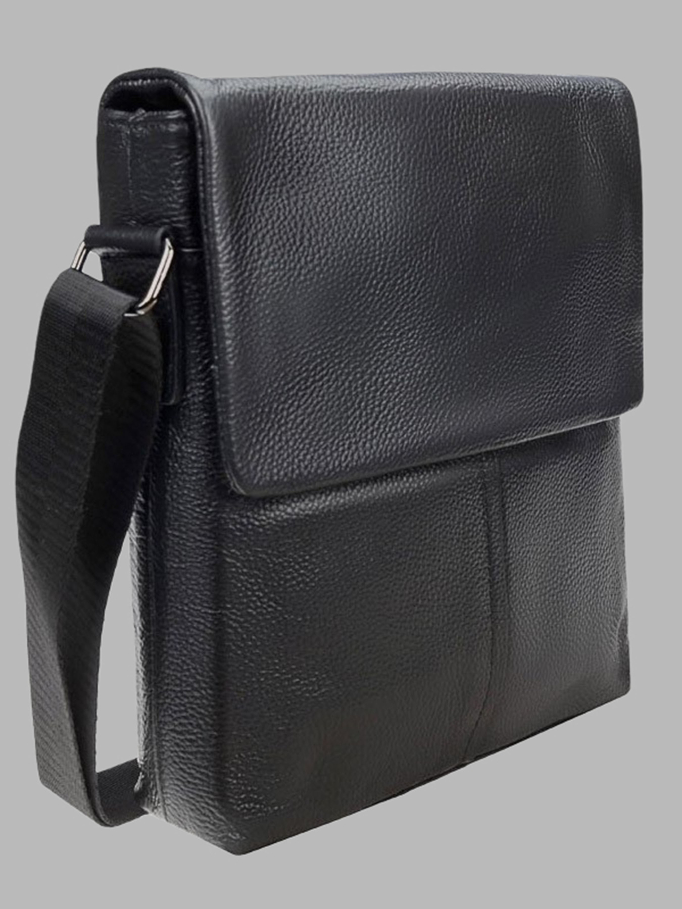 Мессенджер Borsa Leather модель 1t8870-black Фото