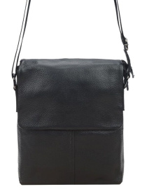 Мессенджер Borsa Leather модель 1t8870-black Фото