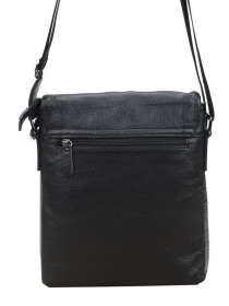 Мессенджер Borsa Leather модель 1t8870-black Фото