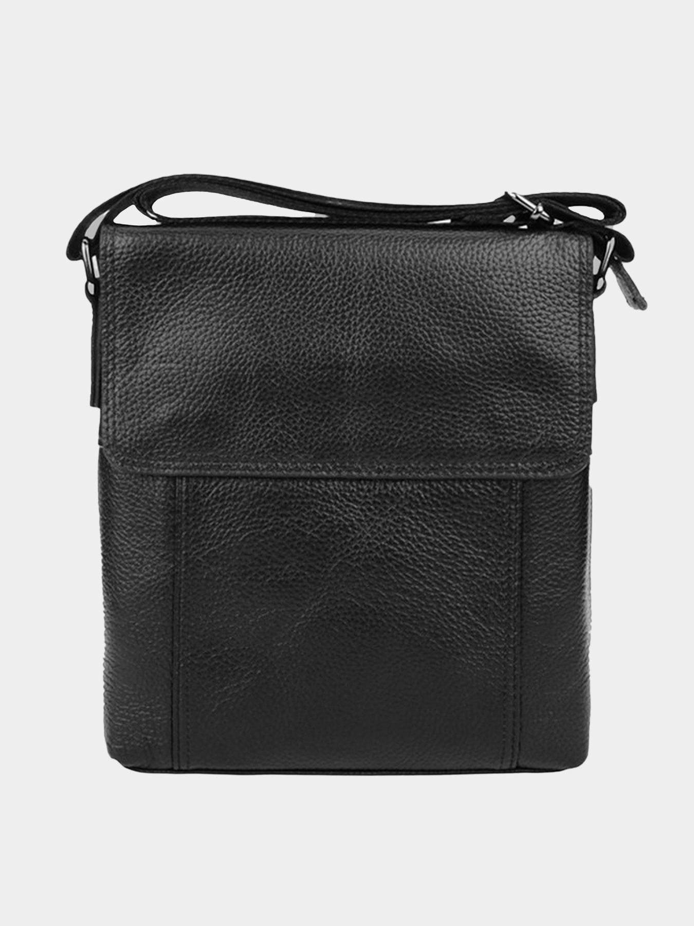 Мессенджер Borsa Leather модель 1t8153m-black Фото
