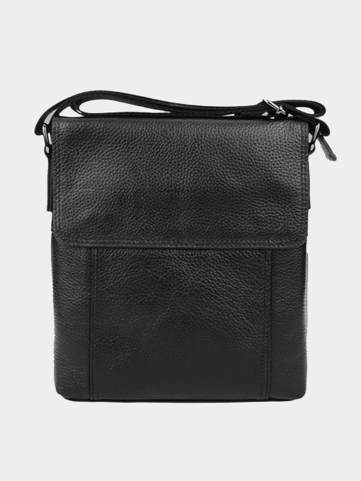 Мессенджер Borsa Leather модель 1t8153m-black Фото