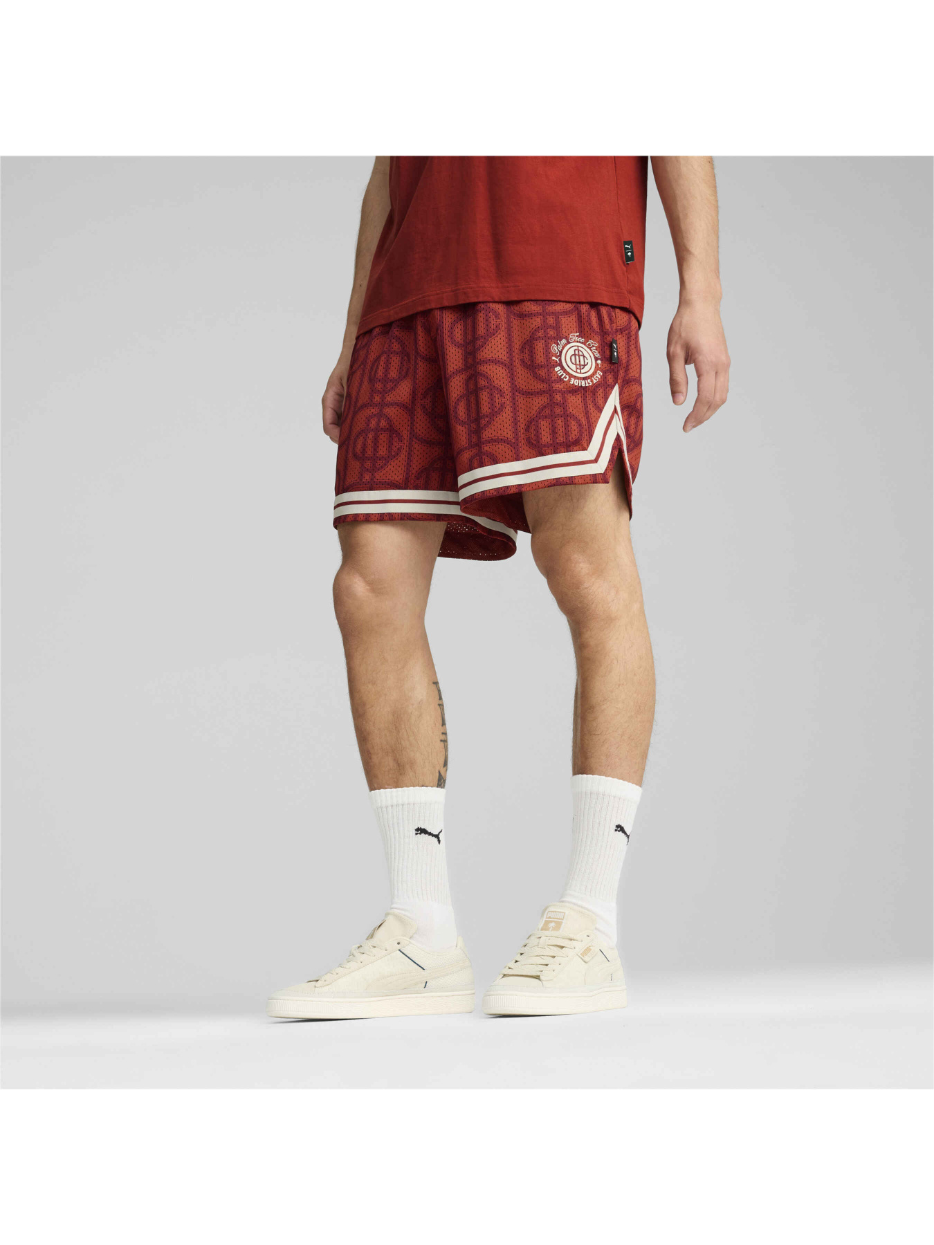 Шорты спортивные PUMA x Ptc Aop Mesh Shorts модель 627440 Фото