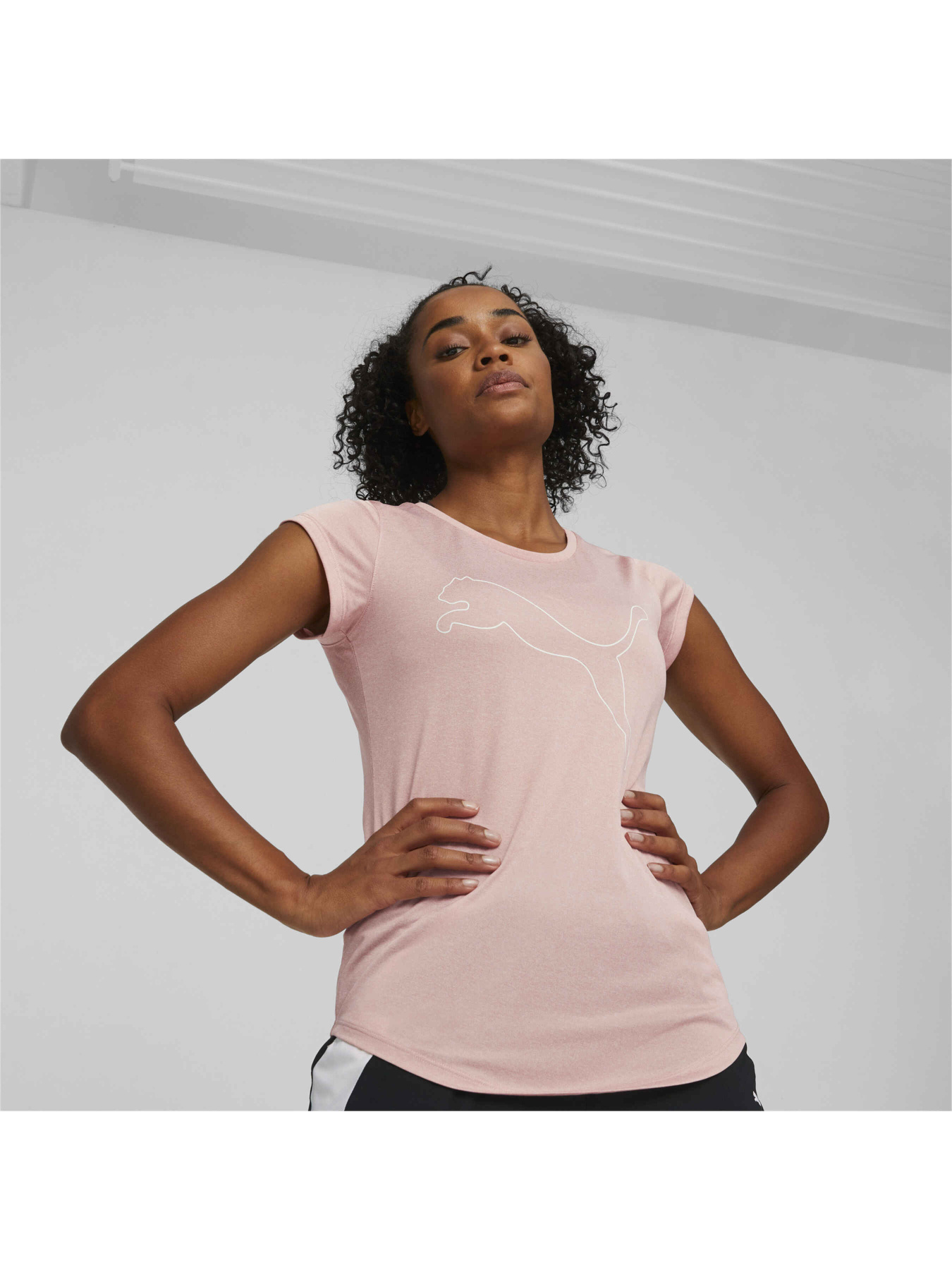 Спортивна футболка PUMA Performance Heather Cat Tee модель 520320 Фото